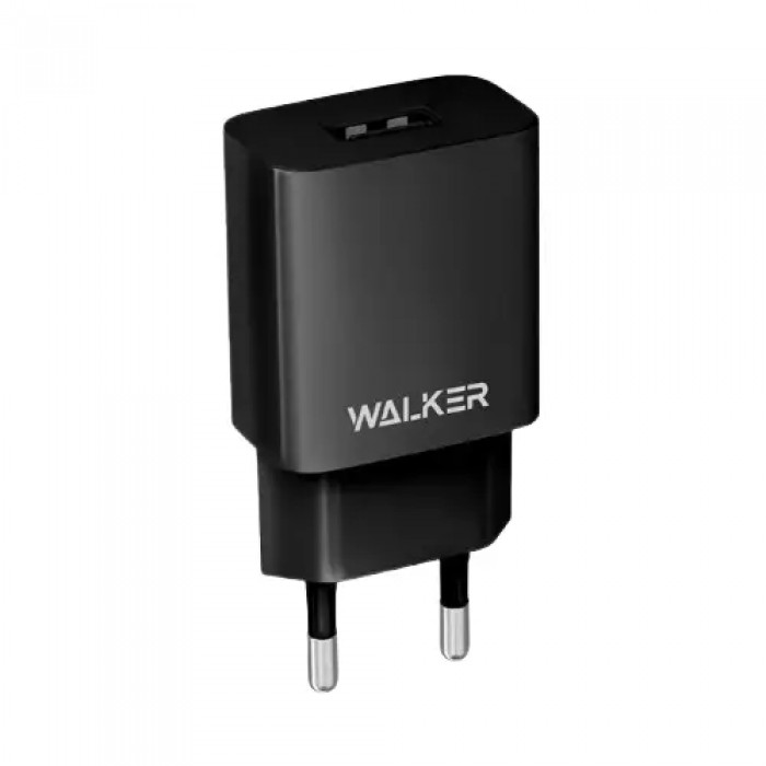 Сетевое зарядное устройство Walker WH-26 1USB/2,1A Black 1USB/2,1A Black - 